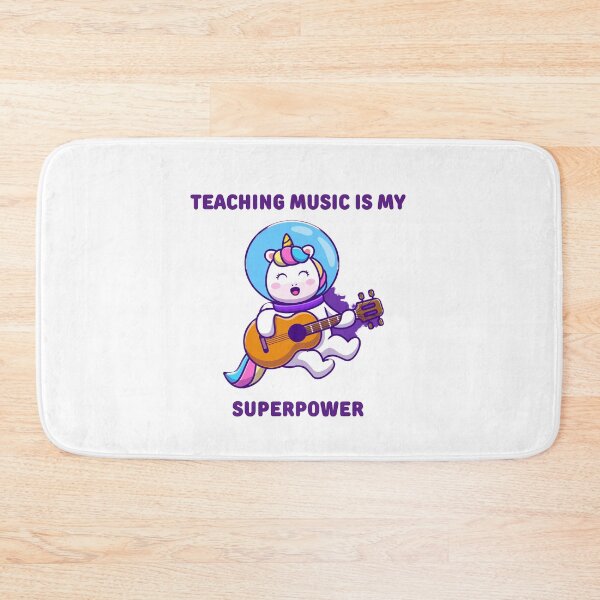 Item preview, Teaching Music Is My Superpower  designed and sold by bsrishika.