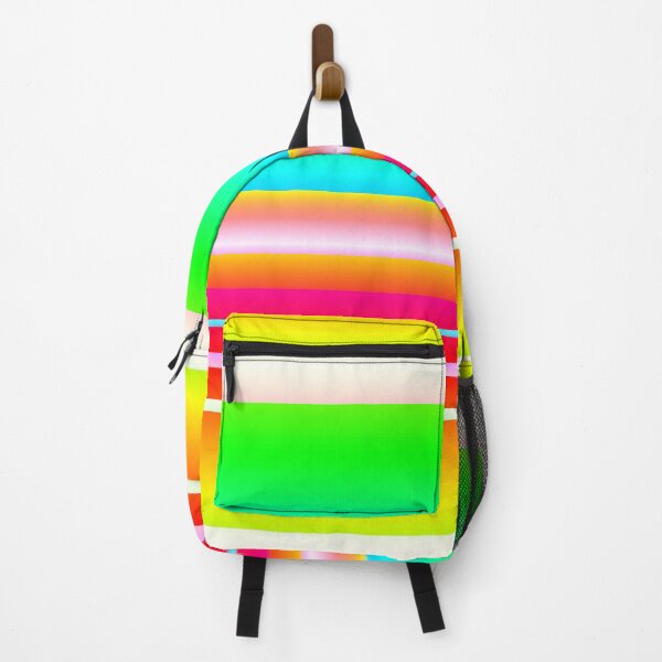 Item preview, Bright summer color palette striped (summer style) designed and sold by lausn.