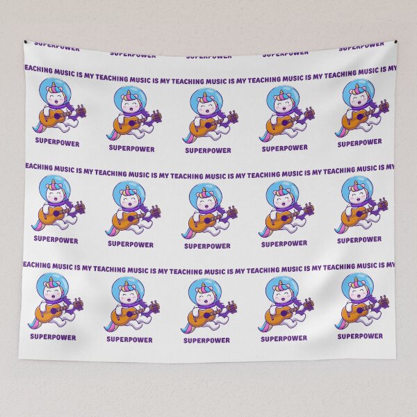 Item preview, Teaching Music Is My Superpower  designed and sold by bsrishika.