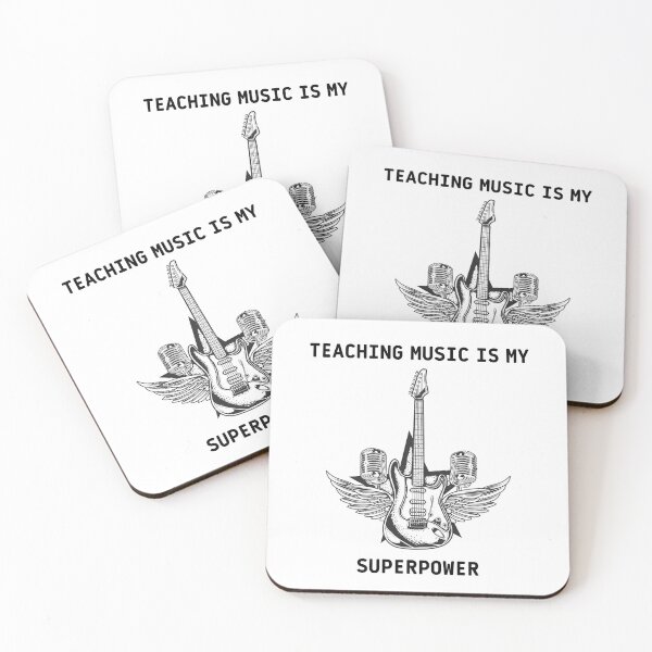 Item preview, Teaching Music Is My Superpower  designed and sold by bsrishika.