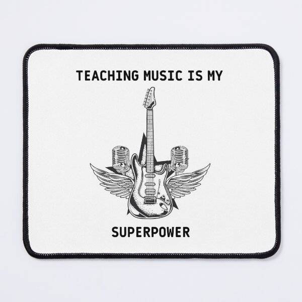 Item preview, Teaching Music Is My Superpower  designed and sold by bsrishika.