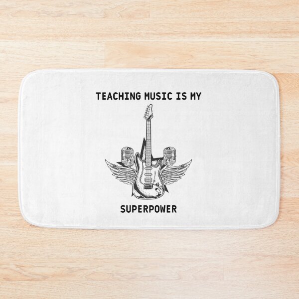 Item preview, Teaching Music Is My Superpower  designed and sold by bsrishika.