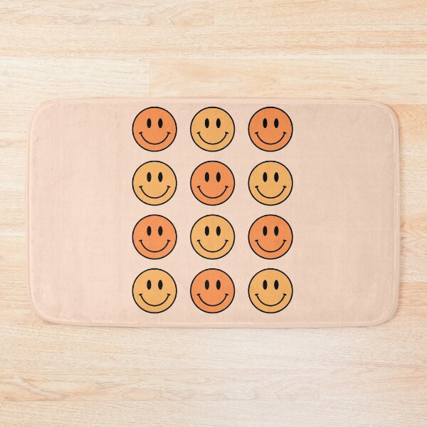 Item preview, Orange Smiley Faces Pattern designed and sold by q-carroll.