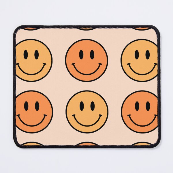Item preview, Orange Smiley Faces Pattern designed and sold by q-carroll.