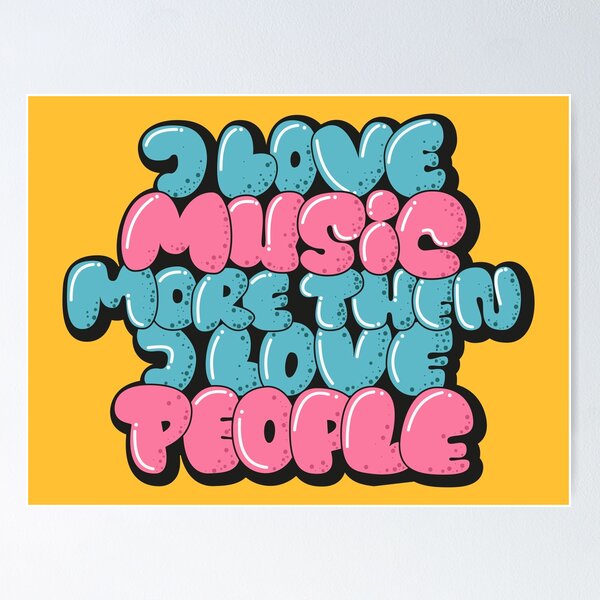 Soul Funk Disco House. Funky music genre design. pastel colors. Poster by  Boogosh
