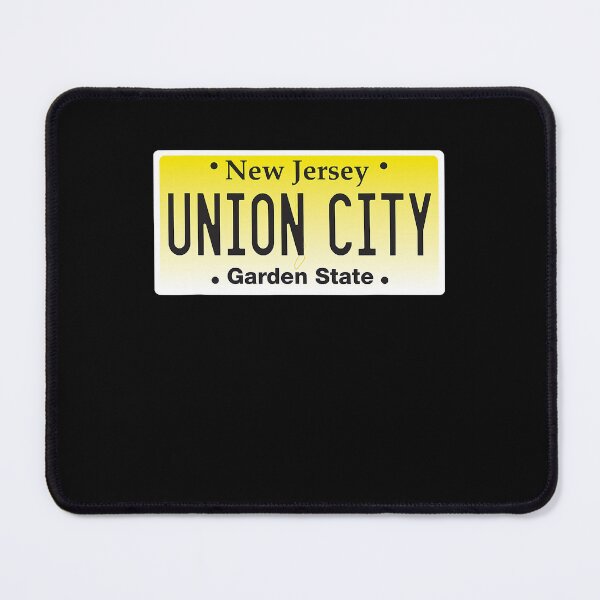Item preview, Union City NJ Hometown New Jersey license plate graphic designed and sold by edensmr.