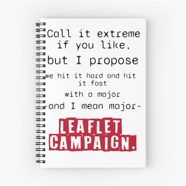 Item preview, Major Leaflet Campaign designed and sold by Sarcastic-Cards.