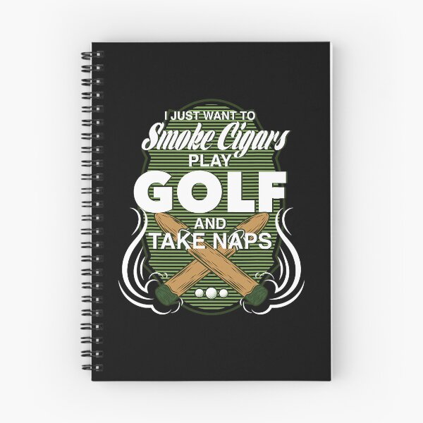 Item preview, Smoke Cigars, Take Naps, Play Golf  Funny gift  designed and sold by edensmr.