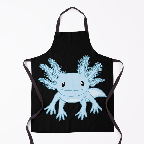 Item preview, Blue Kawaii Axolotl Cute designed and sold by xmjajd.