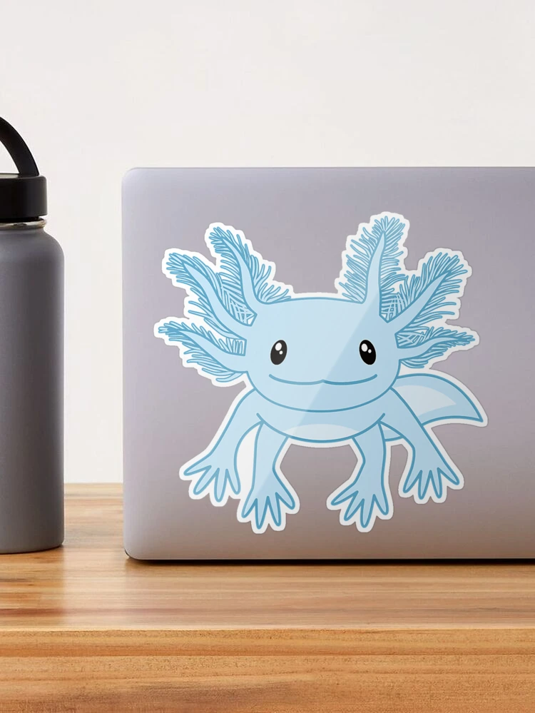 Super Kawaii Axolotl Studs Blue Clam – SY accessories and design co