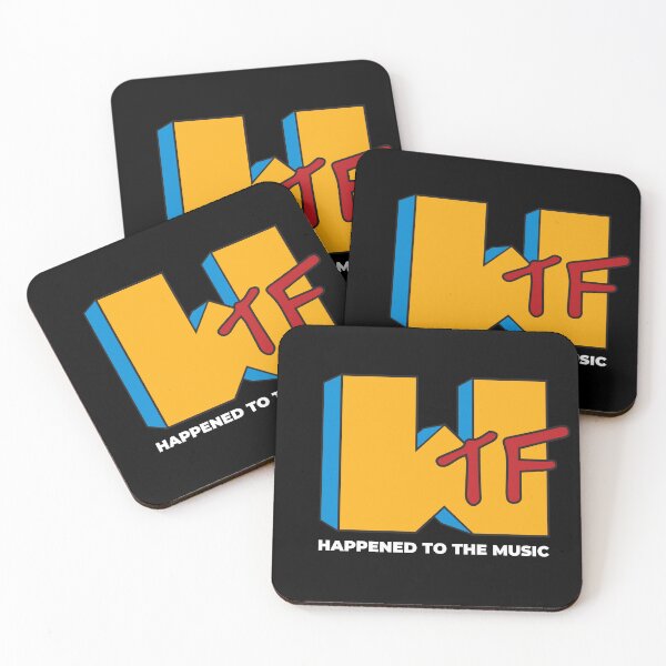 Item preview, WTF Music What The F Happened To The Music Logo Parody designed and sold by Urosek.