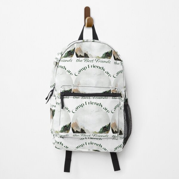 Item preview, Camp Friends are the Best Friends - Green Mountains designed and sold by Unaiza Khalid.