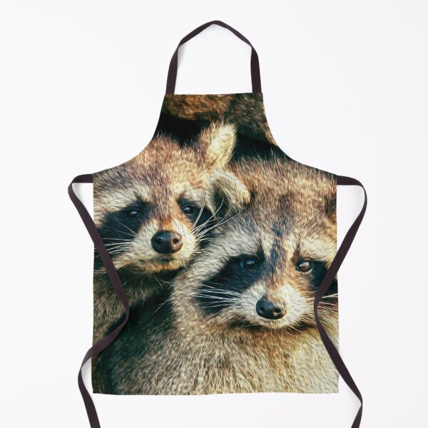 Item preview, Racoon Friends Snuggling designed and sold by friendlyfauna.