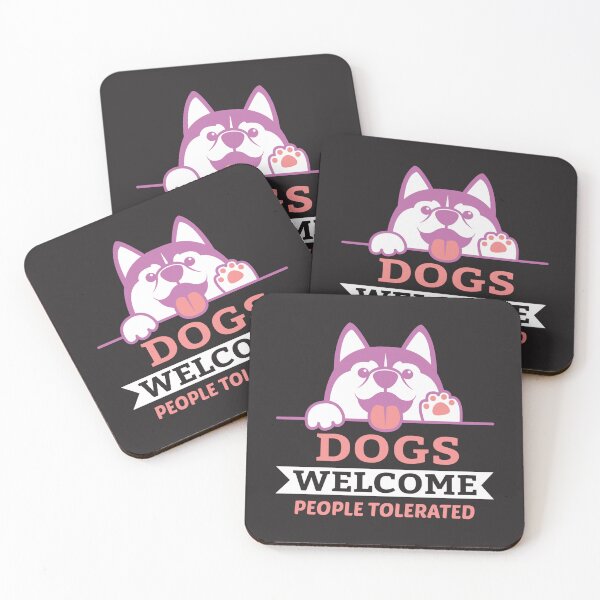 Item preview, Dogs Welcome People Tolerated - Dog Lovers designed and sold by lduke47.