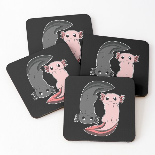 Item preview, Axolotl Funny Yin Yang Reptile designed and sold by xmjajd.