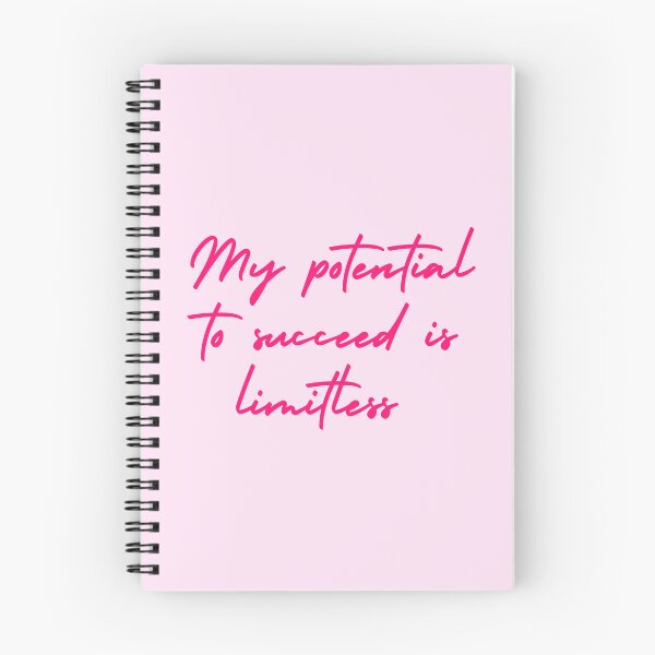 Item preview, My potential to succeed is limitless - positive affirmation designed and sold by PausePapote.