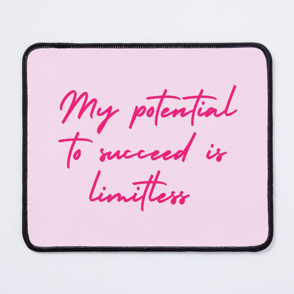 Item preview, My potential to succeed is limitless - positive affirmation designed and sold by PausePapote.