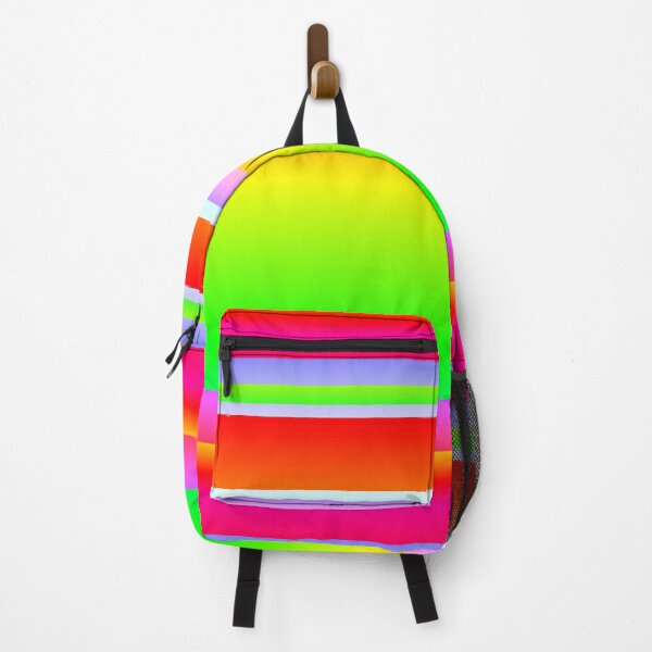 Item preview, Bright summer color palette striped (summer style) designed and sold by lausn.