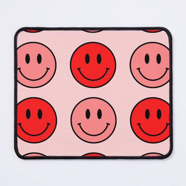 Item preview, Red Smiley Face Pattern designed and sold by q-carroll.