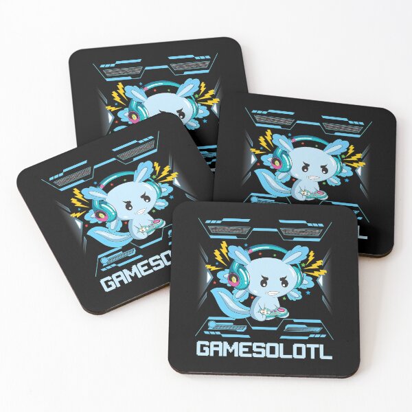 Item preview, Gamesolotl Funny Gamer Axolotl Cute Video Game designed and sold by xmjajd.
