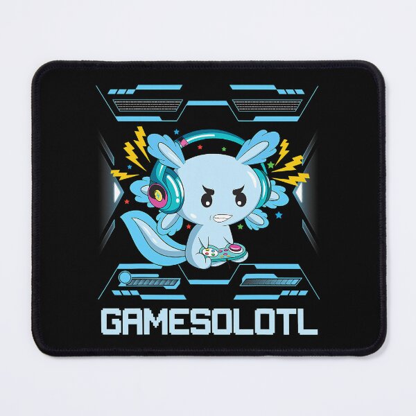 Item preview, Gamesolotl Funny Gamer Axolotl Cute Video Game designed and sold by xmjajd.