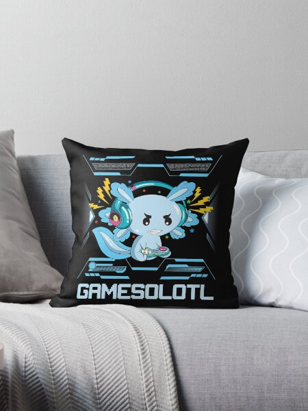 Vista previa del artículo con la obra «Gamer divertido Axolotl Videojuego lindo Gamer divertido», diseñado y vendido por xmjajd.