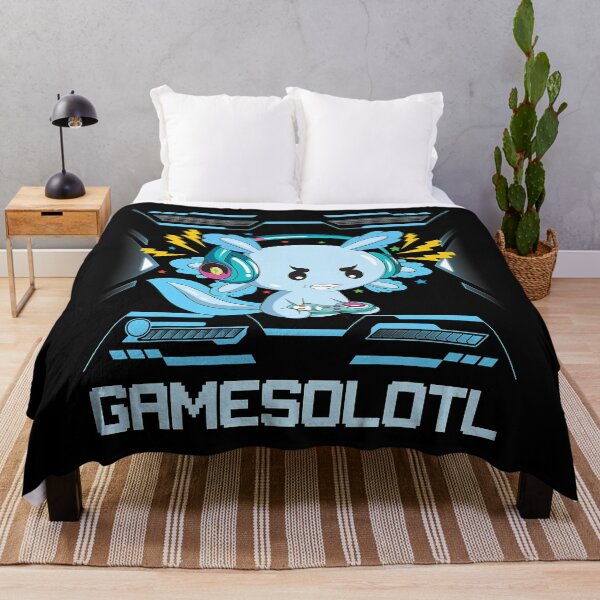 Item preview, Gamesolotl Funny Gamer Axolotl Cute Video Game designed and sold by xmjajd.