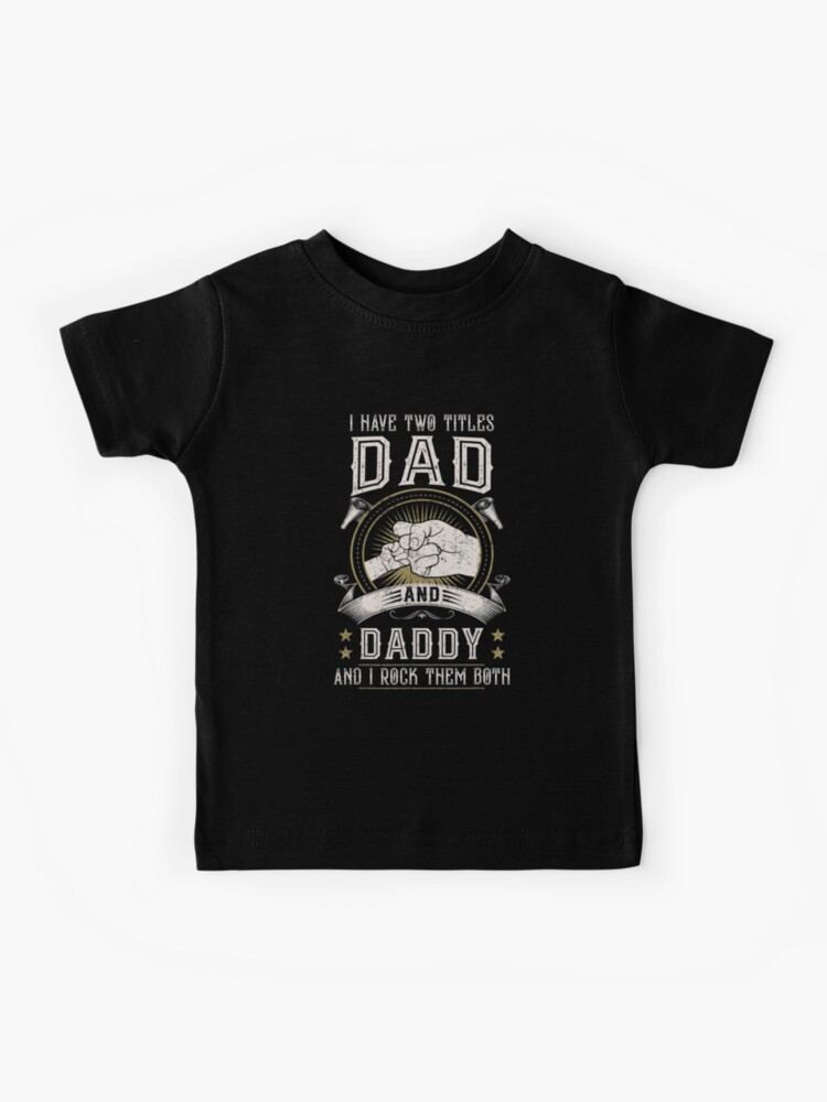 Two Titles Dad And Father In Law Vintage For Fathers Day Shirt