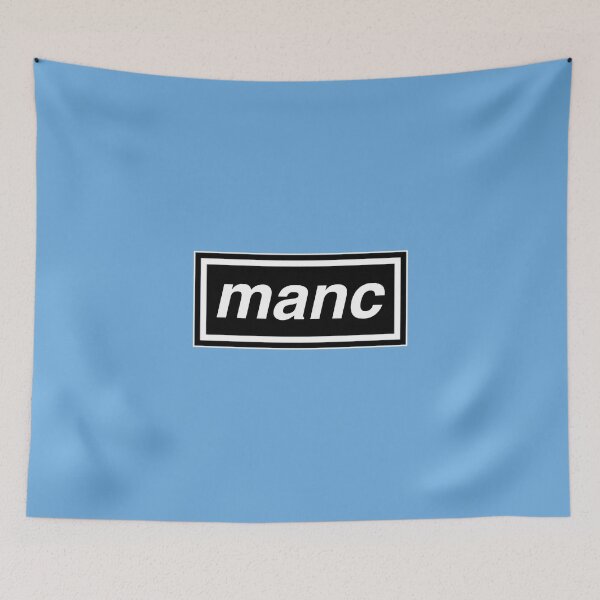 Item preview, Manc Blues Retro logo designed and sold by ModSupporters.
