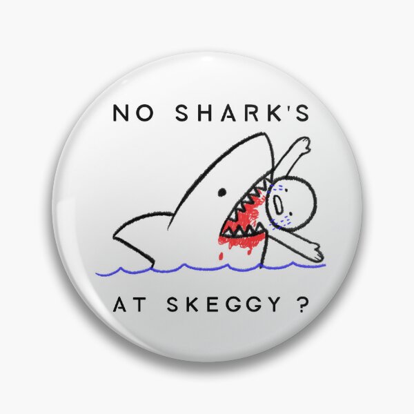Item preview, no shark's at skeggy designed and sold by ydsdesigns.