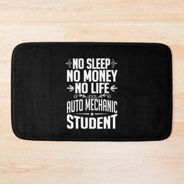 Item preview, Auto Mechanic Student No Sleep Life Money designed and sold by aryagiri.