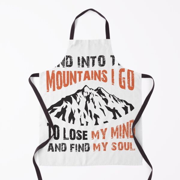 Item preview, Into the Mountains I go to lose my mind and find my soul - Red designed and sold by Unaiza Khalid.