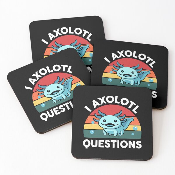 Item preview, I Axolotl Questions Cute Axolotl designed and sold by xmjajd.