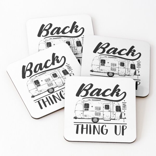 Item preview, Back That Thing Up RV Camper Camping Lovers designed and sold by BennetJaco.
