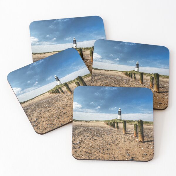 Item preview, Spurn Point Lighthouse And Groynes designed and sold by Paul Thompson Photography.