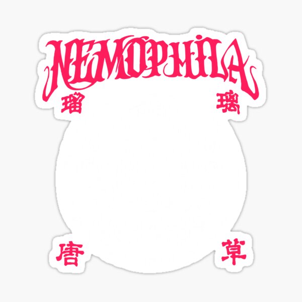 Nemophila Band Stickers for Sale | Redbubble