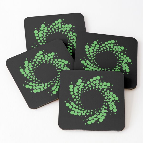 Item preview, green atoms design designed and sold by RizovArt.