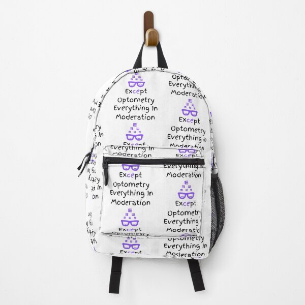 Item preview, Everything In Moderation Except Optometry Funny T-shirt men gift women gift designed and sold by InnovantDesigns.