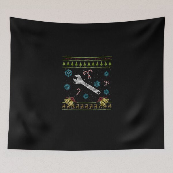 Item preview, Auto Mechanic Wrench Christmas Sweater designed and sold by aryagiri.