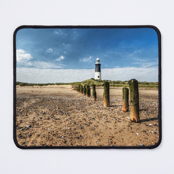 Item preview, Spurn Point Lighthouse And Groynes designed and sold by Paul Thompson Photography.