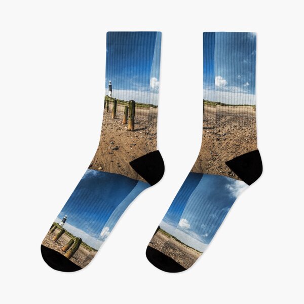 Item preview, Spurn Point Lighthouse And Groynes designed and sold by Paul Thompson Photography.
