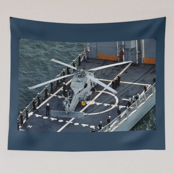 Item preview,      Sikorsky SH-60B Seahawk, Helipad, USN, United States Navy	 designed and sold by Wernher Krutein.
