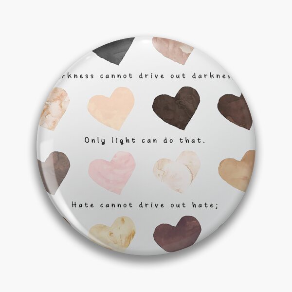 Item preview, Darkness Cannot Drive Out Darkness Hearts art designed and sold by cevyl49.
