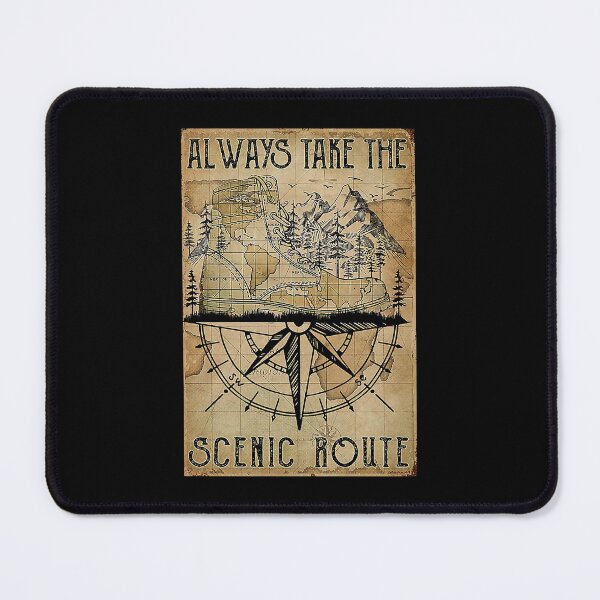 Item preview, Hiking - Always Take The Scenic Route designed and sold by sellexxf69.