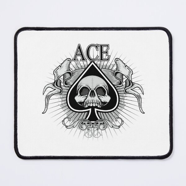 Item preview, ace of spades with skull designed and sold by amid999.