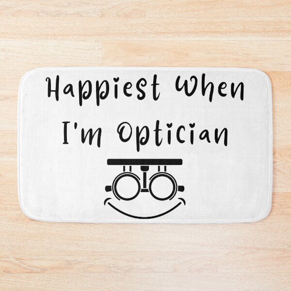 Item preview, Happiest When I'm Optician Funny T-shirt men gift women gift designed and sold by InnovantDesigns.