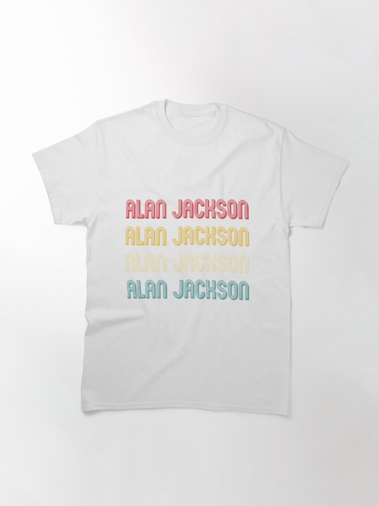 Alan Jackson Retro-Wort Classic T-Shirt