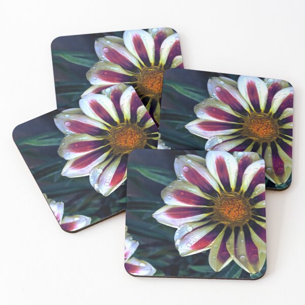 Item preview, Wet Stripy Flowers designed and sold by Geoff Treagus.