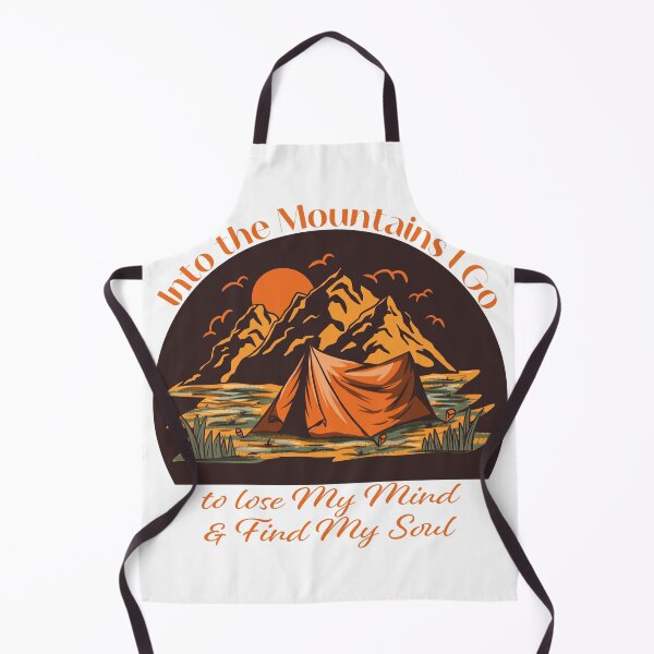 Item preview, Into the Mountains I go to lose my mind and find my soul - Orange Brown designed and sold by Unaiza Khalid.