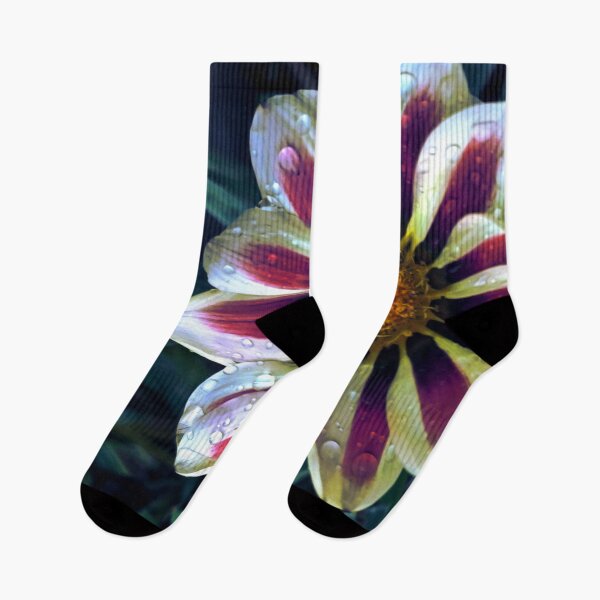 Item preview, Wet Stripy Flowers designed and sold by Geoff Treagus.